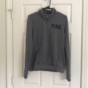 PINK quarter zip